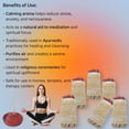 thumbnail image 3 of Lamatar1 Collection Hand-Made Tibetan Sandalwood Rope Incense – 3.5″ / ~35-40 Ropes Bundle – Natural Himalayan Herbs, Sandalwood in Lokta Paper Wrap – Made in Nepal, 3 of 8
