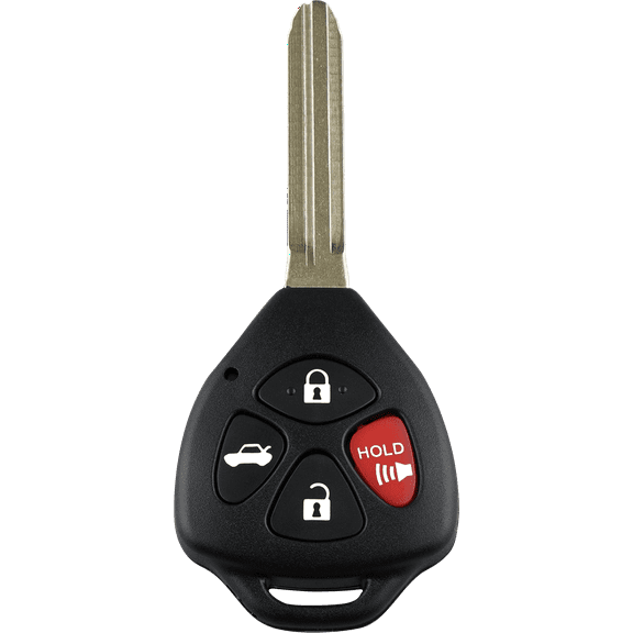 Wholesalekey Replacement for 2010 - 2015 Toyota HYQ12BBY 4 Buttons Remote Key Fob 314MHz