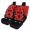 Ladybug, variant on Qpednta Ladybug Car Seat Covers, 4 Pcs Car Front Seats and Rear Bench Cove, Universal Elastic Vehicle Seats Cushion Automotive Interior Protection Accessories