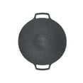 thumbnail image 2 of Aluminum Alloy Round BBQ Griddle, Lightweight Quick Even Heating BBQ Grill Pan Suitable for Butane Stove, Induction Cooktop, Electric Ceramic Stove, 6 Layer Composite Process, 2 of 7