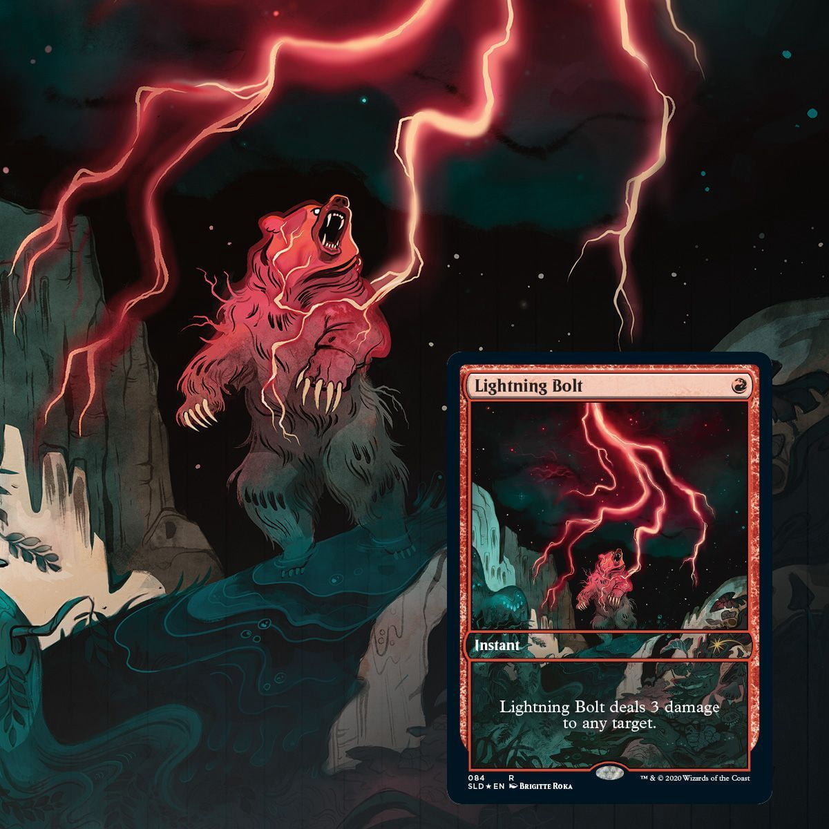 Magic: The Gathering TCG - Secret Lair Drop Series - Mountain, Go