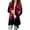 Wine, variant on WXLWZYWL Halloween Cardigan for Women Plus Size Long Open Front Cardigans Halloween Pumpkin Pattern Cardigan Bat Cardigan
