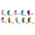 thumbnail image 2 of 10 Uds Señuelos de Pesca 10 Colores Cebo de ,6 Cm / 2g Aparejos de Pesca Anzuelo Triple de material acero Carbono Cola Minnow señuelos de pesca, 2 of 6