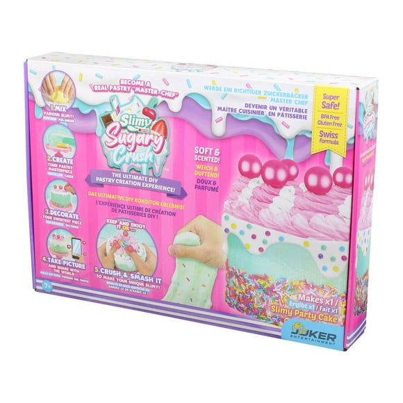 Slimy - Sugary Crush™ - Série de pâtisseries - gâteau d’anniversaire gâteau d’anniversaire Slimy