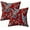 Muiti 10, variant on Set of 2 Paisley Background Hand Drawn Pattern Throw Pillow Covers 18X18 Inch Decorative Pillow Cases for Couch Bedroom Living Room