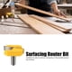 thumbnail image 2 of Broca enrutadora de superficie de 8x57mm, fresadora de madera para cepillado de superficie inferior, herramienta de corte CNC de ranura, STOL, 2 of 5