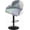 B, variant on Bar Stool Covers with Back Stretchable Counter Height Slipcovers for Swivel Barstools, Pub Chairs, and Kitchen Island Stools Easy to Clean