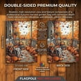 thumbnail image 3 of CSZPPQAF Autumn Garden Flags 12x18 Double Sided-Harvest,165 GSM Polyester Fall Yard Decoration Flags, Fade Resistant, 3 of 6