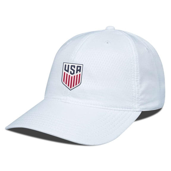 Men's Levelwear White USMNT Matrix Patch Adjustable Hat