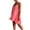 Pink, variant on Gspmoly Summer Dresses for Women 2025, Women'S Summer Sleeveless Solid V-Neck Open Back Sexy Strap Dress Cocktail Dress Summer Savings