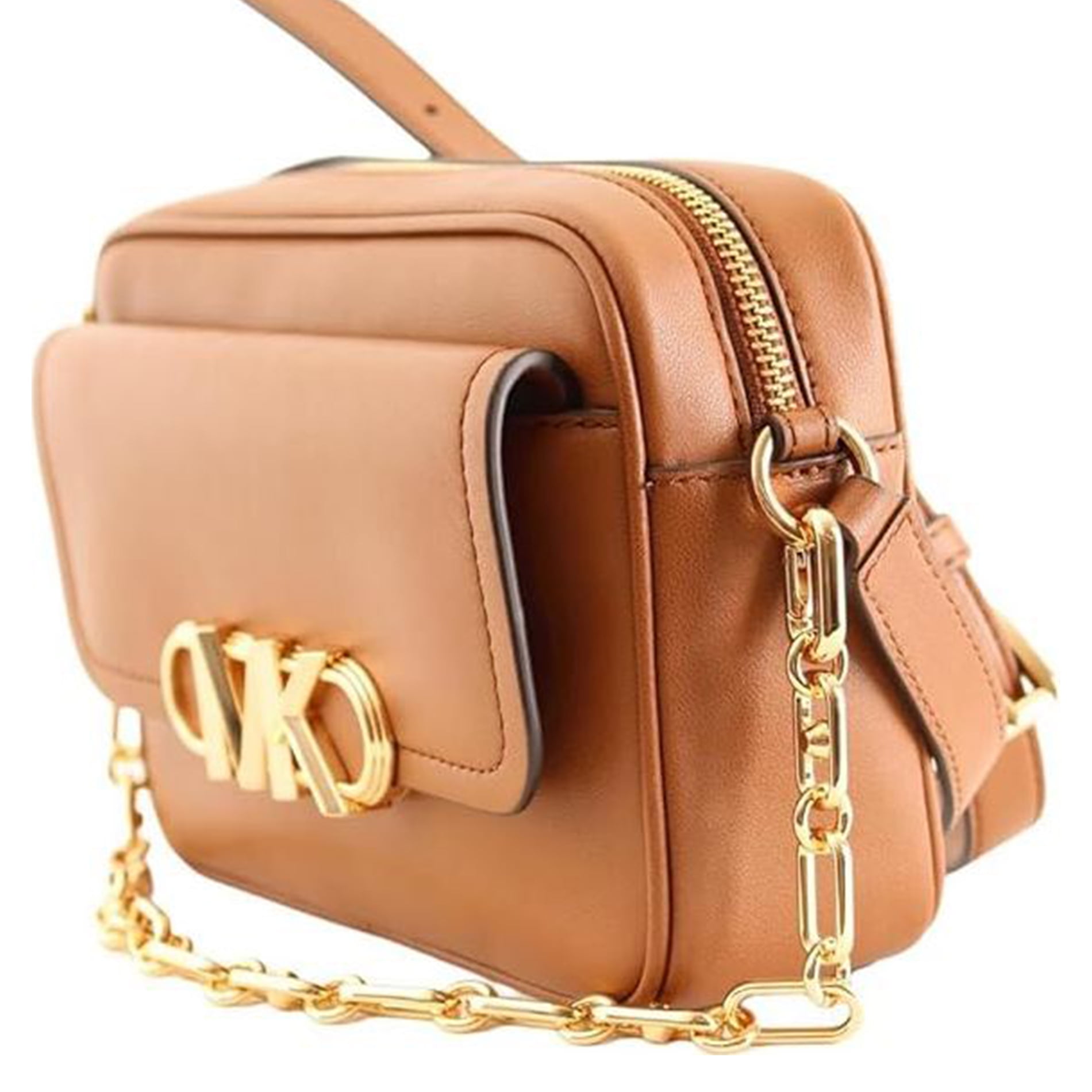 Michael Kors Parker Medium Chain Swag Camera Crossbody Luggage One