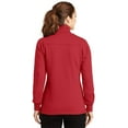 thumbnail image 3 of Sport-Tek Womens Long Sleeve 1/4-Zip Sweatshirt. LST253, 3 of 4