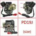 thumbnail image 5 of 18MM Carburetor For GY6 50CC 100CC Keihin CVK PD18J 139QMB 139QMA Scooter Jonway, 5 of 5