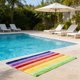 thumbnail image 5 of Toalla de playa de rayas arcoíris Toalla de microfibra de secado rápido y sin arena • Toalla de viaje de secado rápido • Accesorio ligero absorbente para piscina, 5 of 6