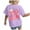 Light Purple, variant on Gubotare Shirts for Teen Girls Toddler Girls T Shirt Short Sleeve Shirt Print Cute Summer Tops Tees Graphic (White,Size 3-4 Years)