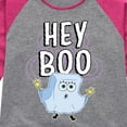 thumbnail image 3 of SpongeBob SquarePants - Hey Boo - Toddler And Youth Girls Raglan Graphic T-Shirt, 3 of 6