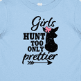 thumbnail image 4 of Inktastic Hunting Girls Hunt Too Only Prettier with Doe and Arrow Girls Baby T-Shirt, 4 of 5
