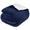 Sapphire Blue, variant on Sortora Sherpa Throw Blanket, Black Ultra Soft Fluffy Plush & Thick Sherpa Blanket for Bed Couch Office, Washable Reversible Lightweight Blanket for Cold Winter, 50"x60"
