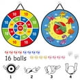 thumbnail image 3 of 26" Large Dart Board for Kids,Kids Dart Board with 16 Sticky Balls,Boys Toys,Indoor/ Sport Outdoor Fun Party Play Game Toys, 3 of 7