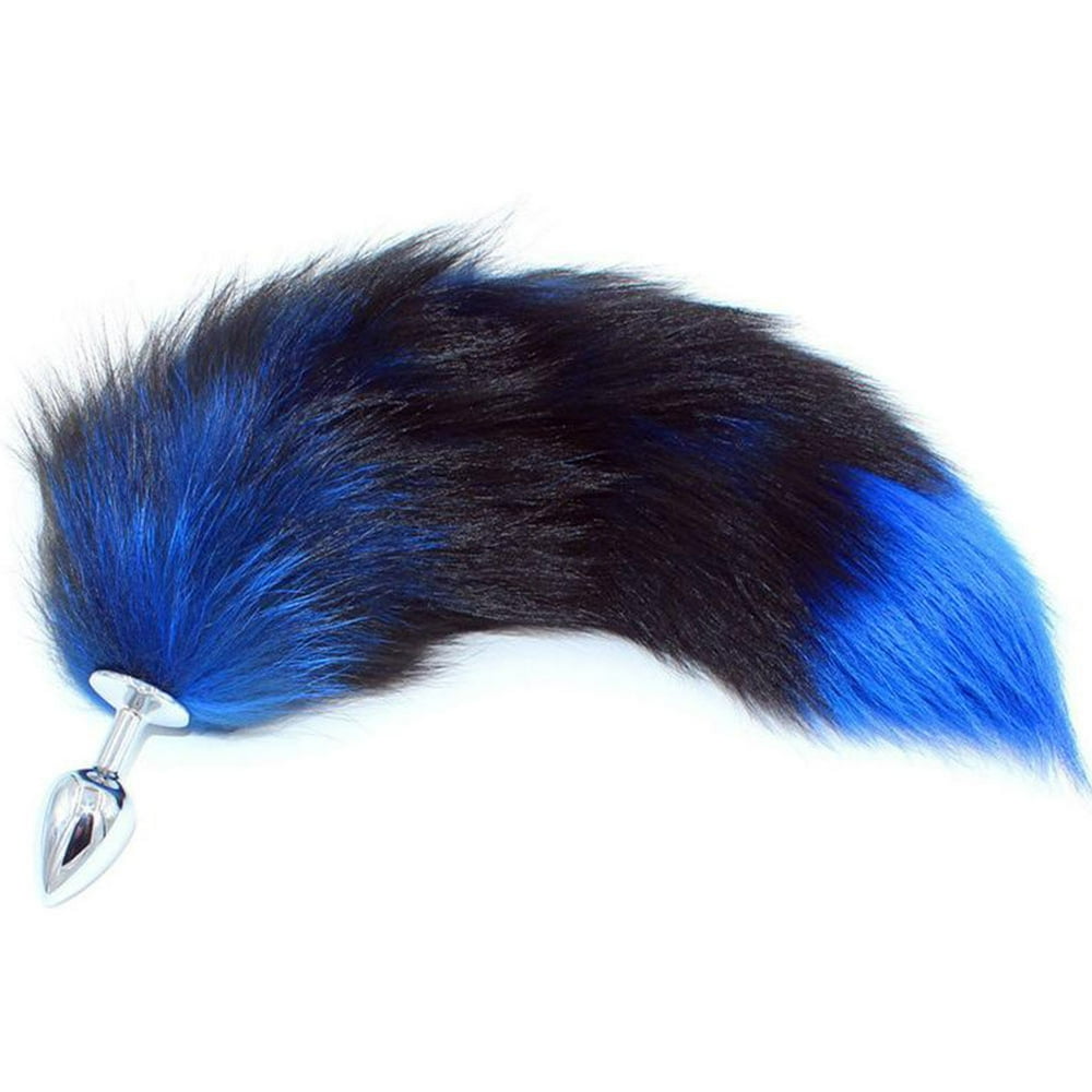 Puloru 35 CM Sexy Faux Fur Tail Mini Fox Tails Toy 5 Colors Exotic