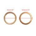 thumbnail image 3 of 14mm Inner Dia Copper Flat Washers Car Engine Sealing Gaskets Rings 50pcs, 3 of 3