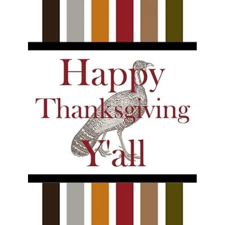 Happy Thanksgiving Yall >> Happy Thanksgiving Yall Poster Print By Sheldon Lewis 9 X 12 Happy Thanksgiving Yall >> Happy Thanksgiving Yall Poster Print By Sheldon Lewis 9 X 12