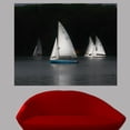 thumbnail image 1 of Wallhogs Batie's Sailboats Glossy Poster, 1 of 2
