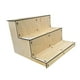 thumbnail image 3 of Expositor de alimentos de madera de 3 niveles, multifuncional, para decoración de fiestas y estilo rústico., 3 of 9