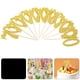 thumbnail image 3 of 10pcs Número 70 Cupcake Pick Glitter Papel Cake Stick Pick Topper Decoración Decoraciones para pasteles (Dorado), 3 of 6