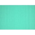 thumbnail image 1 of Ahgly Company Indoor Rectangle Solid Turquoise Blue Modern Area Rugs, 2' x 4', 1 of 4