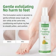 Mooyam Tea Tree Oil Foot Peeling Spray 4.06 fl. oz. Works In Seconds To Gently Exfoliate Rough Dry Skin & Hydrate Feet. Unisex