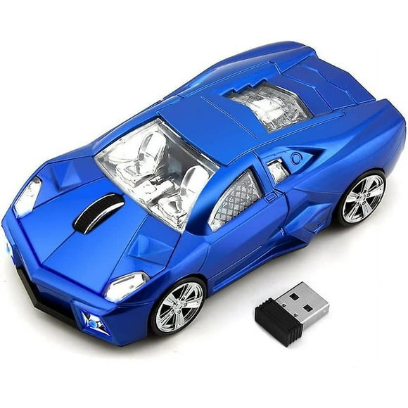 Car Mouse Wireless 2.4ghz, Cool 3d Sport Car Shape Mouse Opt