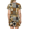 thumbnail image 4 of Tire Shop Art T-Shirt Dress, 4 of 4
