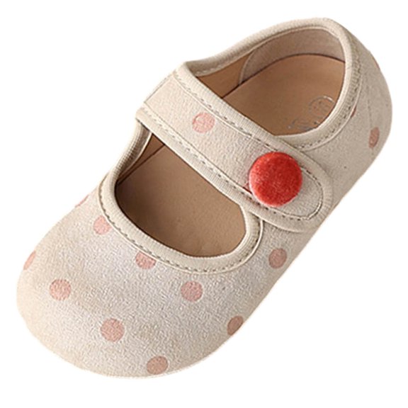 DeHolifer Mary Janes Shoes for Girls Round Toe Cute Strap Ballet Comfy Walking Casual Dressy Shoes