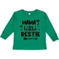 thumbnail image 3 of Inktastic Mama's Little Bestie with Arrow and Hearts Boys or Girls Long Sleeve Toddler T-Shirt, 3 of 5