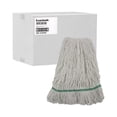 thumbnail image 3 of Boardwalk BWK502WHNB Premium Standard Cotton/Rayon Fiber Mop Head - Medium, White (12/Carton), 3 of 9