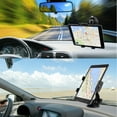 thumbnail image 2 of Car Tablet Mount Holder Windshield Dashboard for 4-12" Universal Phone iPad GPS, 2 of 10