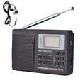 thumbnail image 1 of Radio Numérique Portable Écran LCD FM/AM/SW/MW/LW Récepteur de Bande Pleine Fréquence Pièce de Rechange, 1 of 4