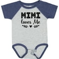 thumbnail image 3 of Inktastic Mimi Loves Me Baby Clothes Girl Girls Baby Bodysuit, 3 of 5