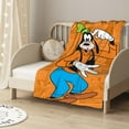 thumbnail image 2 of Goofy Cozy Flannel Blanket for Couch Lightweight Warm Throw Goofy  Blankets, 2 of 4