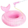 thumbnail image 1 of Flotador de piscina AMZFAVOR Mermaid con pistola de agua para niños, 68 cm, 1 of 7