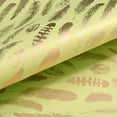 thumbnail image 1 of Nvzi flowers, gifts, gift box decorations, European and American pearl packaging paper dustproof gifts, flower packaging paper, (75 * 52.5cm, fluorescent green), 1 of 5