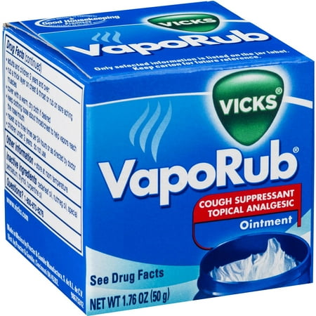 Vicks VapoRub Ointment, 1.76 OZ (Pack of 12)