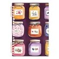 thumbnail image 7 of FORMRS 1-Subject Spiral Notebook 8" x 5" College Ruled 60 Refillable Sheet A5 Hard Cover, 2 Pack, Purple Jam, 7 of 7