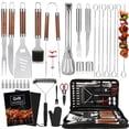 thumbnail image 1 of Juego de accesorios para asar Yoehka BBQ, 34 piezas, con tapetes y guantes, 1 of 7