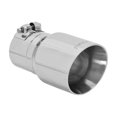 thumbnail image 2 of Flowmaster Exhaust Tail Pipe Tip 15377 3 Inch Inlet; 4 Inch Outlet; Polished Stainless Steel; Round; Angled Cut; Straight Edge, 2 of 3