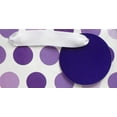 thumbnail image 6 of Purple Polka Dot Print Paper Gift Bag, 14.5" x 17.5", by Way To Celebrate, 6 of 6