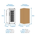thumbnail image 4 of Enfriadora Cava de Vino Avera 12 Botellas 1.8 Pies EV12 Negro, 4 of 8