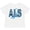 AA-White, variant on Inktastic ALS Awareness ribbon Boys or Girls Toddler T-Shirt