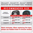 thumbnail image 2 of Pickletech Pickleball Paddle Protection Tape Purple - Paddle Head Edge Guard - Racket Edge Protection Tape -Fit Perfectly Curved Edge -No Wrinkling Pizzazz Contrasty Colors, 2 of 5